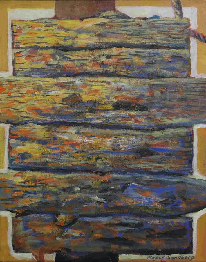 Pinade bitar, 31 x 41 cm, 2015